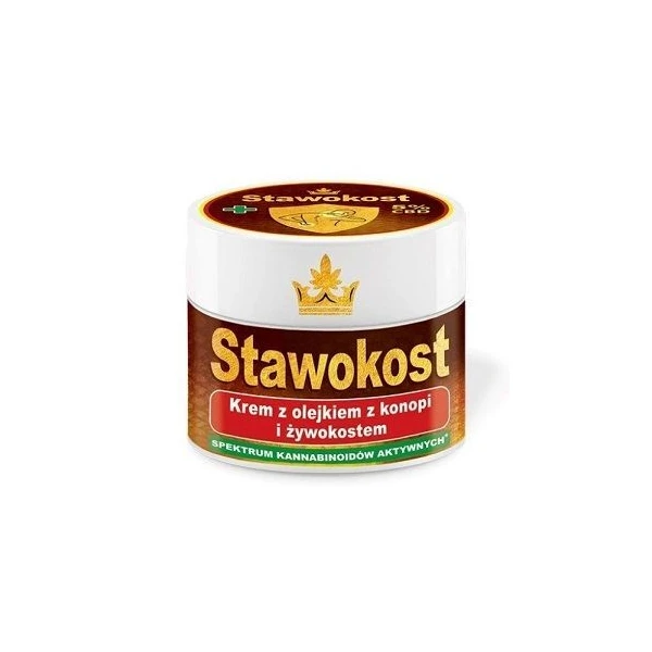 Stawokost, krem z olejkiem z konopi i żywokostem, 150ml