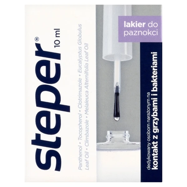 Steper, lakier do paznokci, 10ml