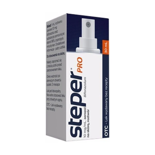 Steper Pro 10mg/ml, aerozol na skórę, 30ml