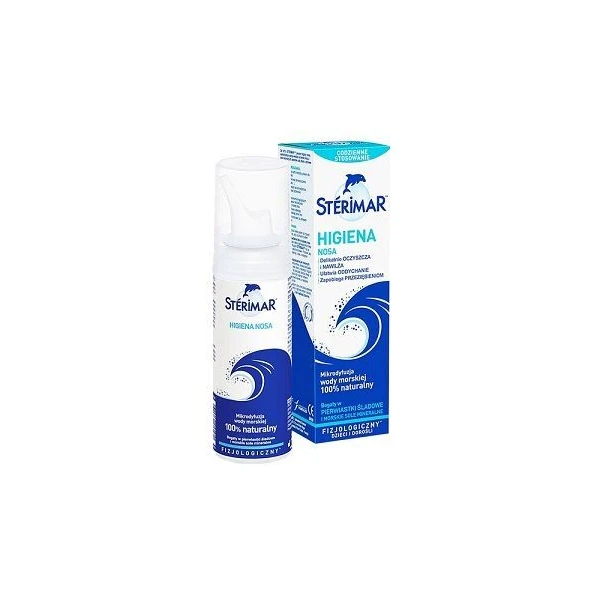 Sterimar Higiena Nosa, woda morska, spray, 100ml