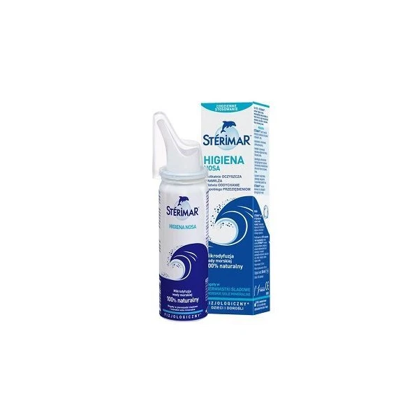 Sterimar Higiena Nosa, woda morska, spray, 50ml