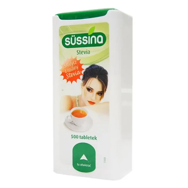 Sussina Stevia, słodzik, 500 tabletek