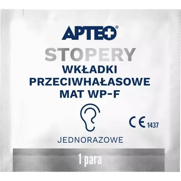 Stopery przeciwhałasowe, Apteo Care, 1 para