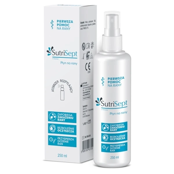 SutriSept, płyn na rany, 250ml