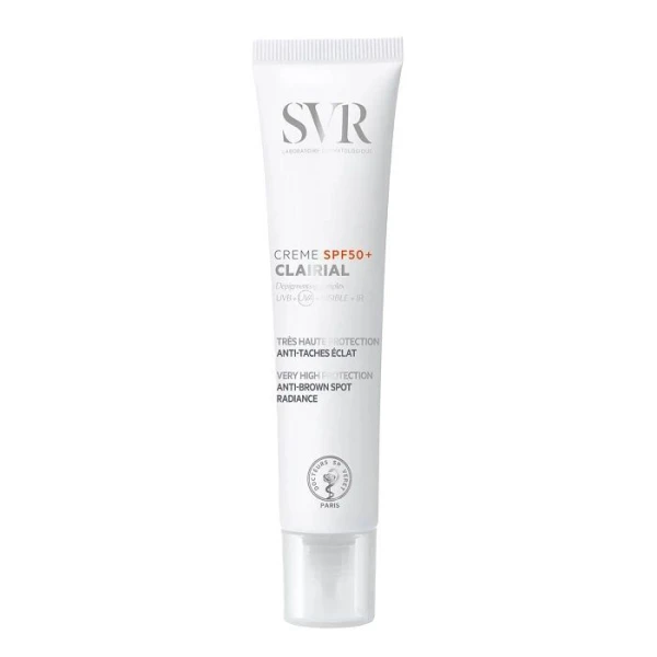 SVR Clairial, krem zwalczający przebarwienia, SPF 50+, 40ml