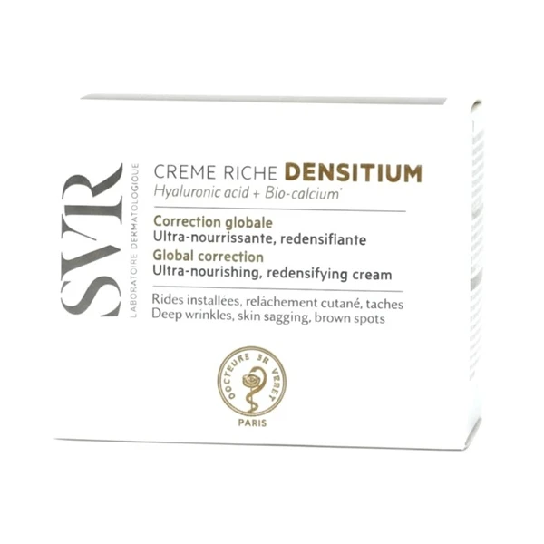 SVR Densitium Riche, krem przeciwstarzeniowy, skóra dojrzała, sucha, 50ml