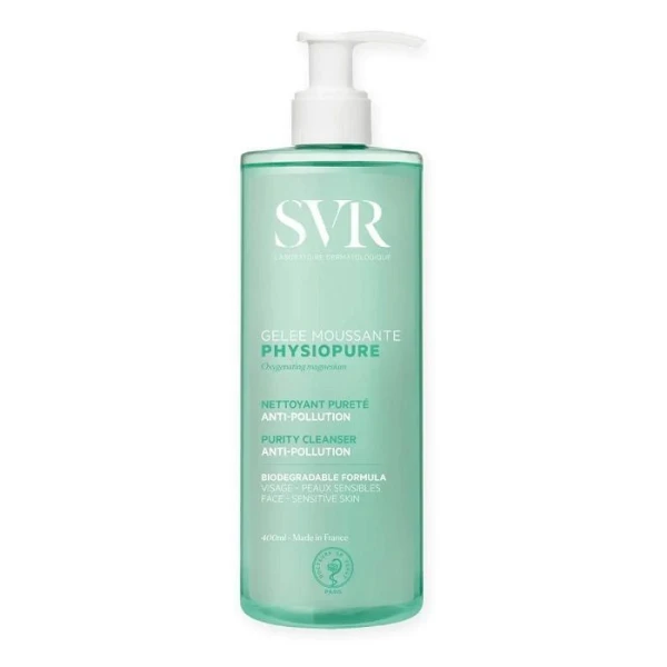 SVR Physiopure Gelee Moussante, żel oczyszczający do skóry wrażliwej, 400ml