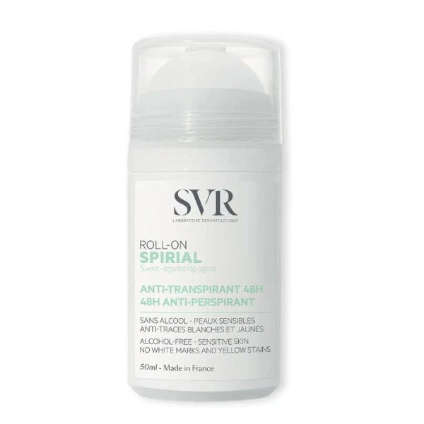 SVR Spirial, antyperspirant roll-on 48h, 50ml