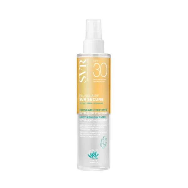 SVR Sun Secure Eau Solaire, dwufazowa woda słoneczna w sprayu, SPF 30, 200ml