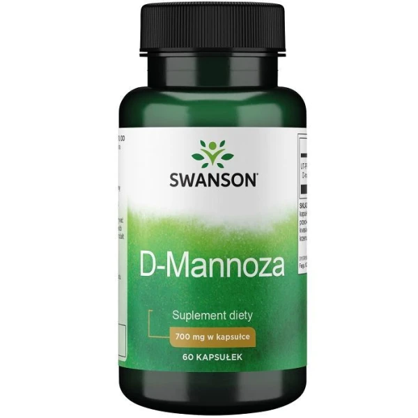 Swanson, D-Mannoza, 60 kapsułek