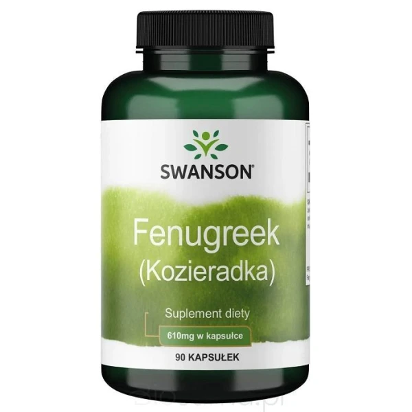 Swanson, Fenugreek, kozieradka, 90 kapsułek