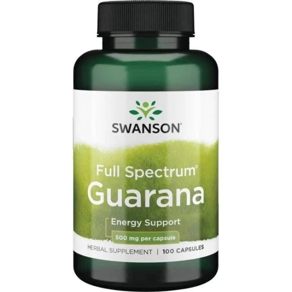 Swanson, Full Spectrum Guarana, 100 kapsułek