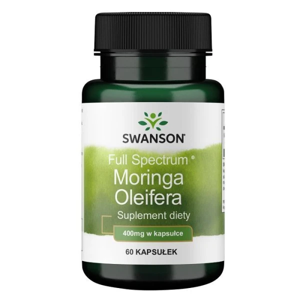 Swanson, Full Spectrum Moringa Oleifera, 60 kapsułek