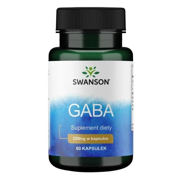 Swanson, GABA 250mg, 60 kapsułek