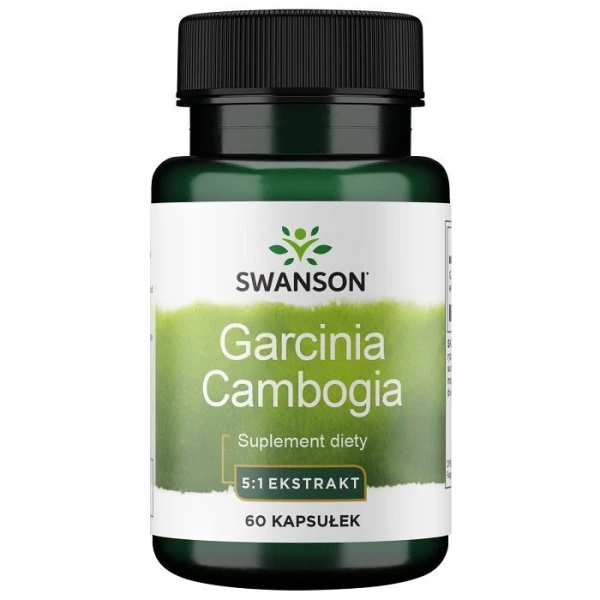 Swanson, Garcinia Cambogia, 60 kapsułek