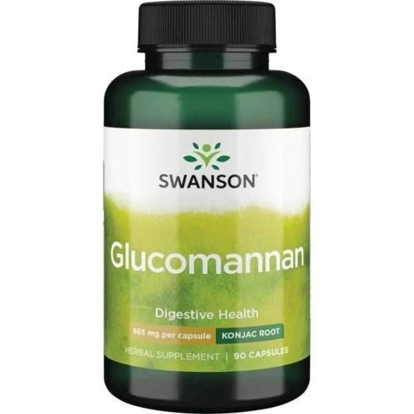 Swanson, Glucomannan, 90 kapsułek