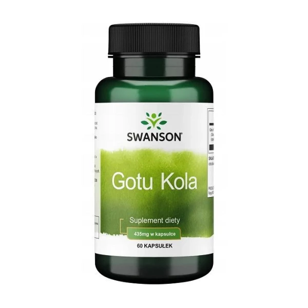 Swanson, Gotu Kola 435mg, 60 kapsułek
