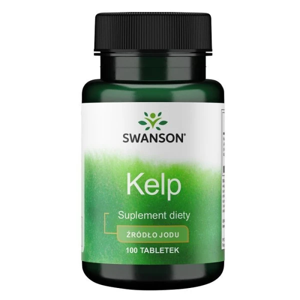 Swanson, Kelp, 100 tabletek