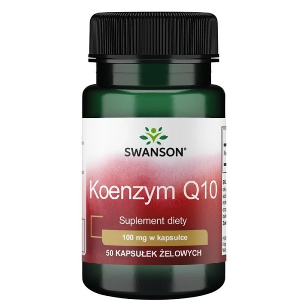 Swanson, Koenzym Q10 100mg, 50 kapsułek