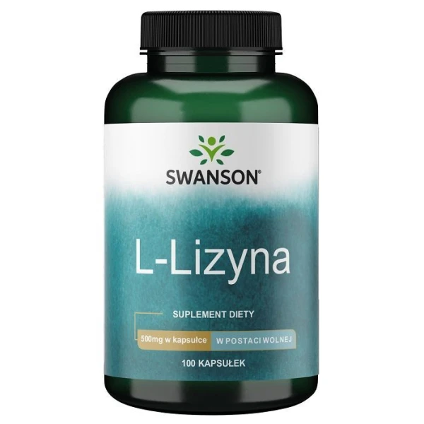Swanson, L-Lizyna, 100 kapsułek