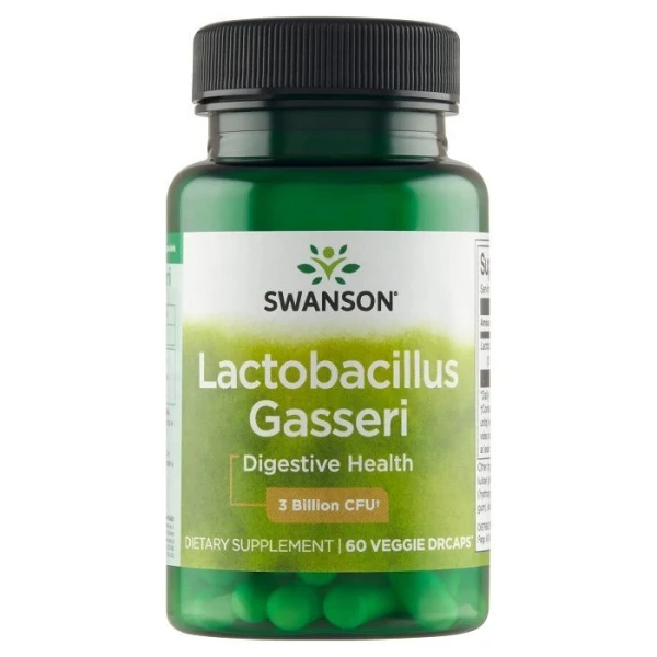 Swanson, Lactobacillus Gasseri, 60 kapsułek