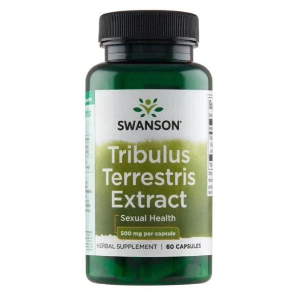Swanson, Tribulus Terrestris Extract, buzdyganek, 60 kapsułek