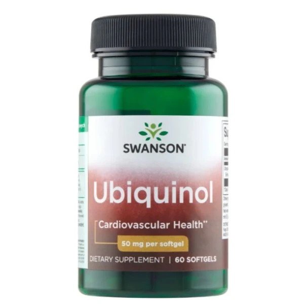 Swanson, Ubiquinol, 60 kapsułek