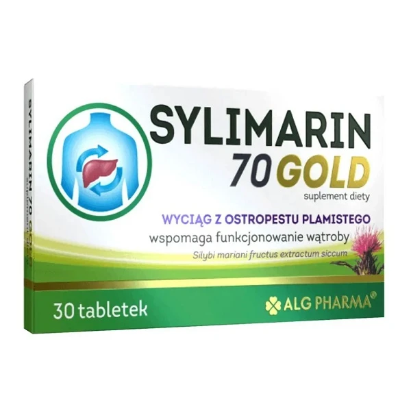 Sylimarin 70 Gold, 30 tabletek