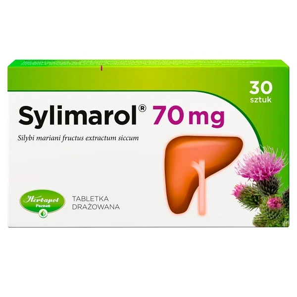 Sylimarol 70mg, 30 tabletek