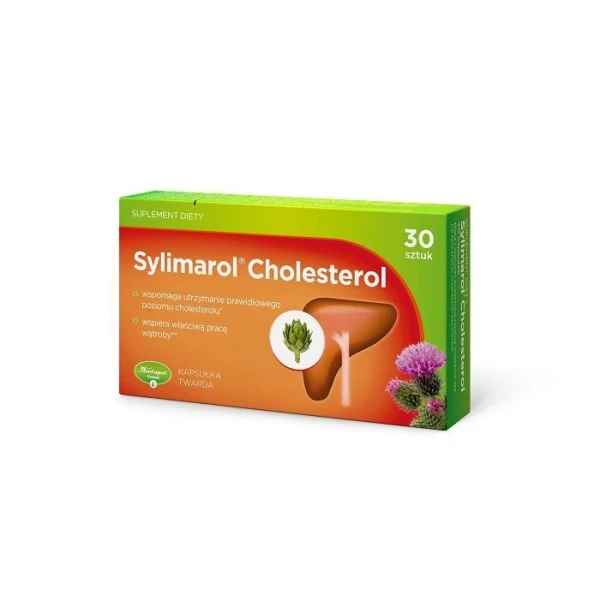 Sylimarol Cholesterol, 30 kapsułek