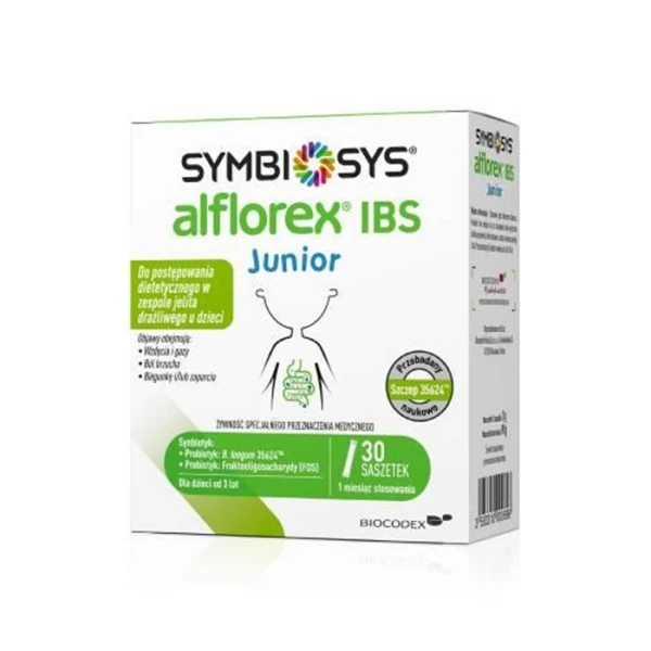 Symbiosys Alflorex IBS Junior, 30 saszetek