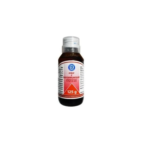 Syrop z sulfogwajakolem (Sulfogaiacoli sirupus) 0,39g/5ml, 125g