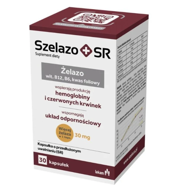 Szelazo+ SR, 30 kapsułek