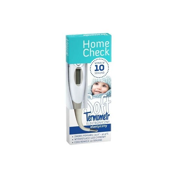 Termometr elektroniczny elastyczny Home Check  Soft DT-K101A, 1 sztuka