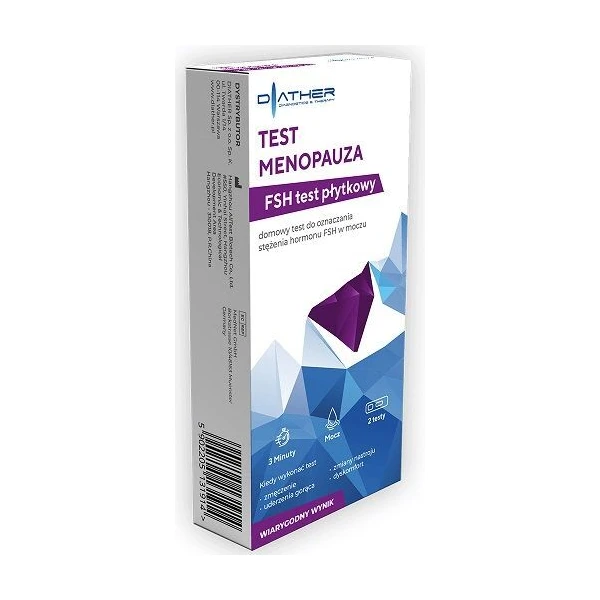 Test diagnostyczny Diather, menopauza, 2 sztuki