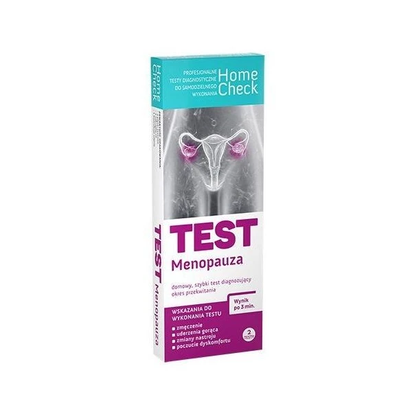 Test diagnostyczny Home Check, Menopauza, 2 sztuki