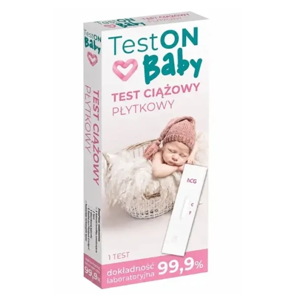 Test On Baby, test ciążowy płytkowy, 1 sztuka