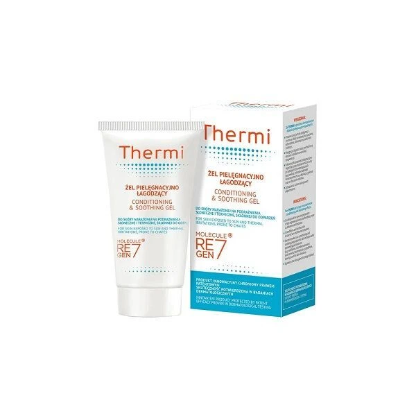 Thermi, żel pielęgnacyjno-łagodzący, skóra narażona na podrażnienia słoneczne, 75ml