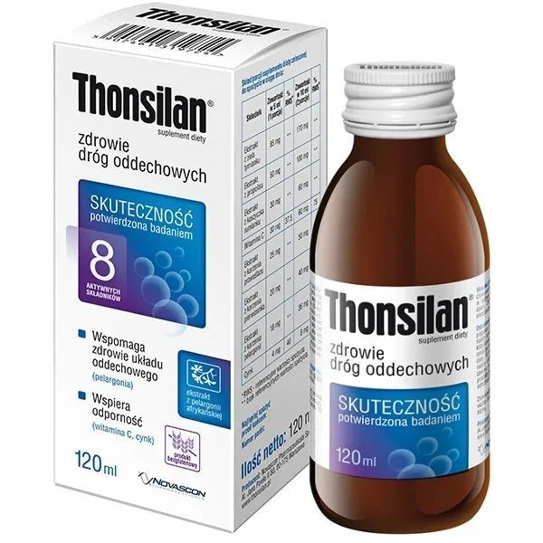 Thonsilan, syrop dla dzieci po 4 roku życia, 120ml