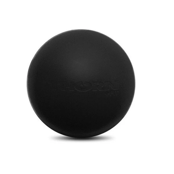 Thorn Fit, Lacrosse Ball Black, piłka do rehabilitacji i masażu, 6cm, czarna, 1 sztuka