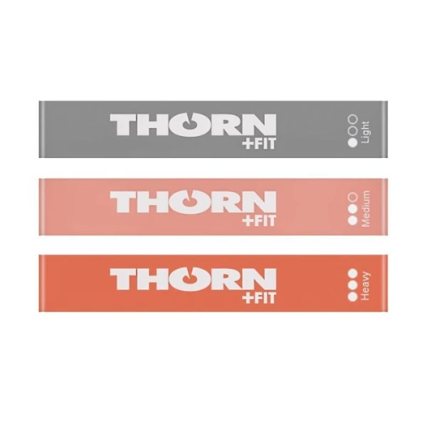 Thorn Fit, Lady Resistance Band Set, taśmy do ćwiczeń o różnym oporze, mix kolorów, 3 sztuki