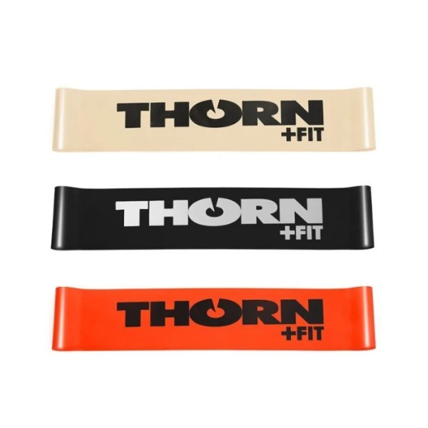 Thorn Fit, Resistance Band Set, taśmy do ćwiczeń o różnym oporze, mix kolorów, 3 sztuki