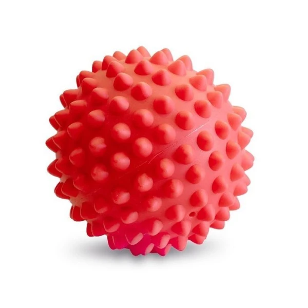 Thorn Fit, Spiky Ball MTR, piłka z wypustkami do rehabilitacji i masażu, 8,5cm, czerwona, 1 sztuka