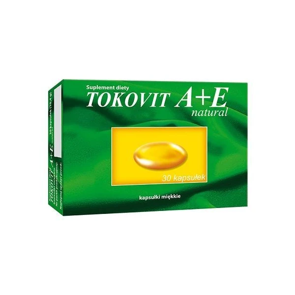 Tokovit A+E natural, 30 kapsułek