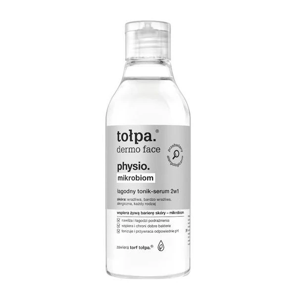 Tołpa Dermo Face Physio Mikrobiom, łagodny tonik-serum 2w1, 200ml