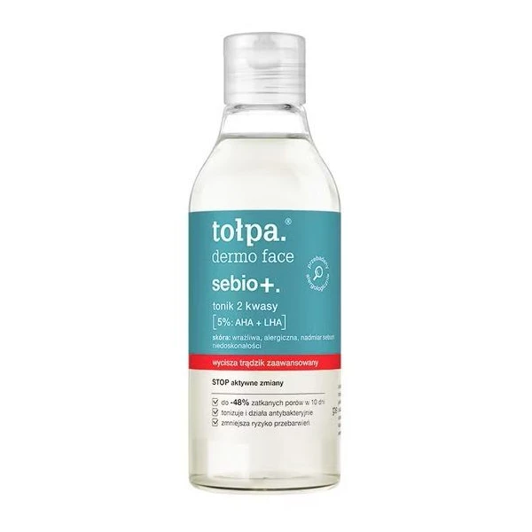 Tołpa Dermo Face Sebio+, tonik do twarzy, 200ml
