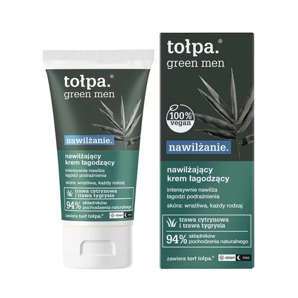 Tołpa Green Men Nawilżanie, nawilżający krem łagodzący, 50ml