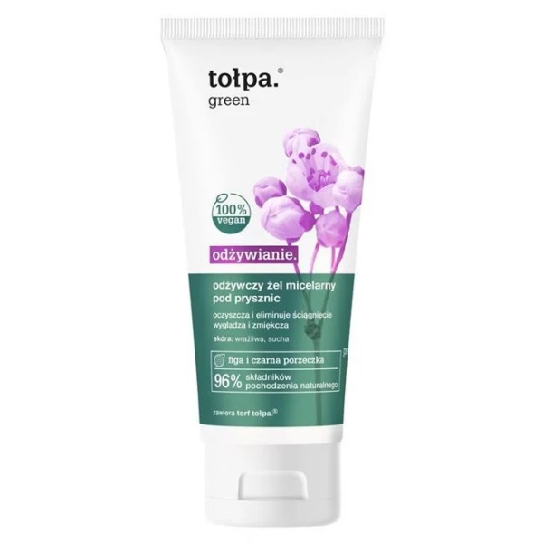 Tołpa Green Odżywianie, odżywczy żel micelarny pod prysznic, 200ml