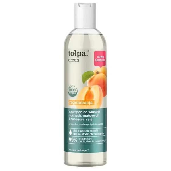 Tołpa Green Regeneracja, szampon do włosów suchych, matowych i puszących się, 300ml