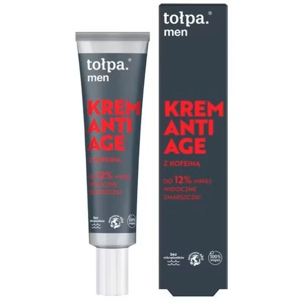 Tołpa Men, krem anti-age z kofeiną, 40ml
